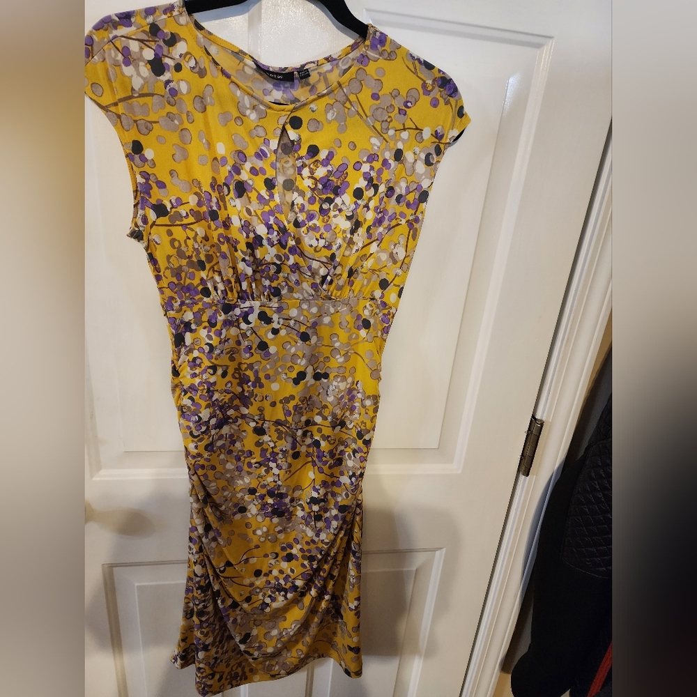 Sexy yellow dress